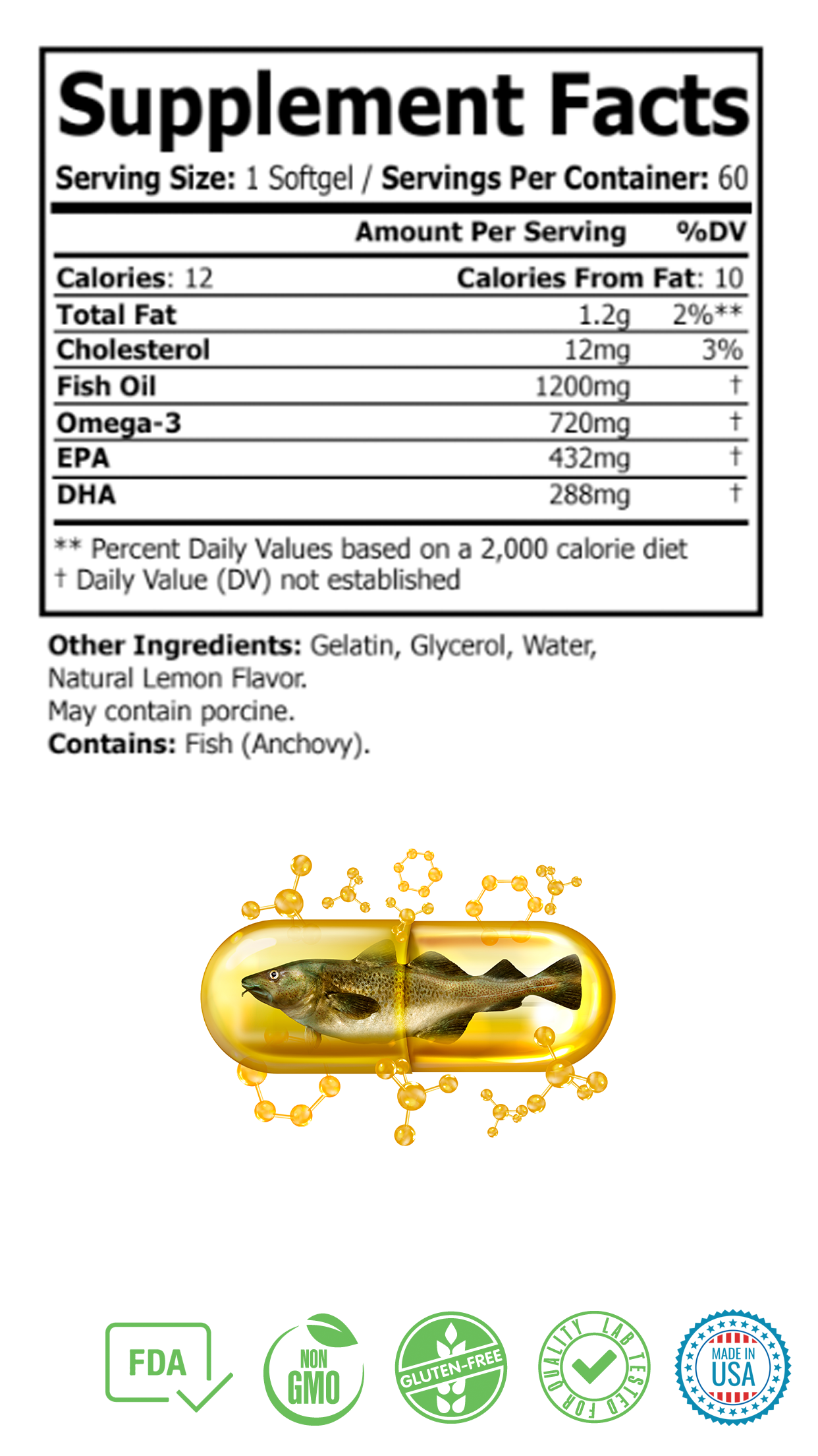 Omega 3 Fish Oil