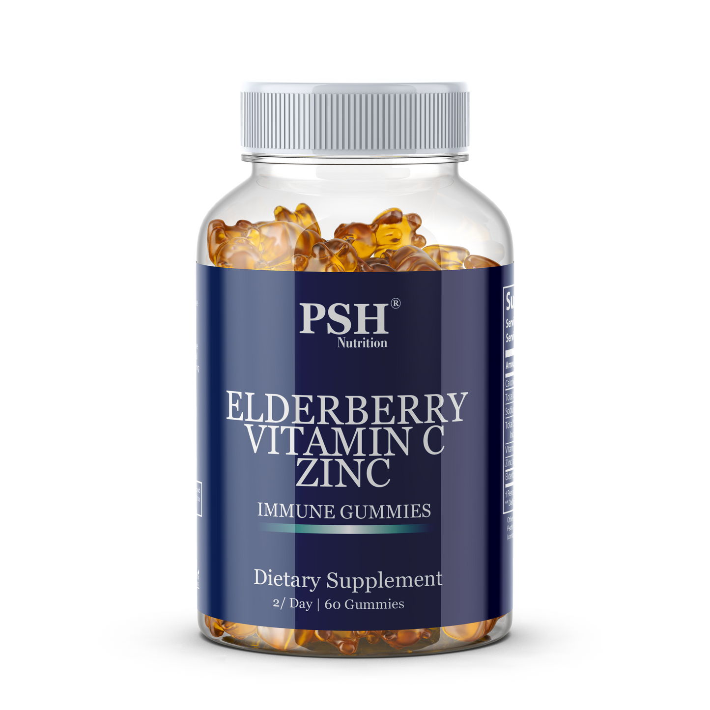Boost Immune Elderberry Vitamin C Zinc Immune Gummies